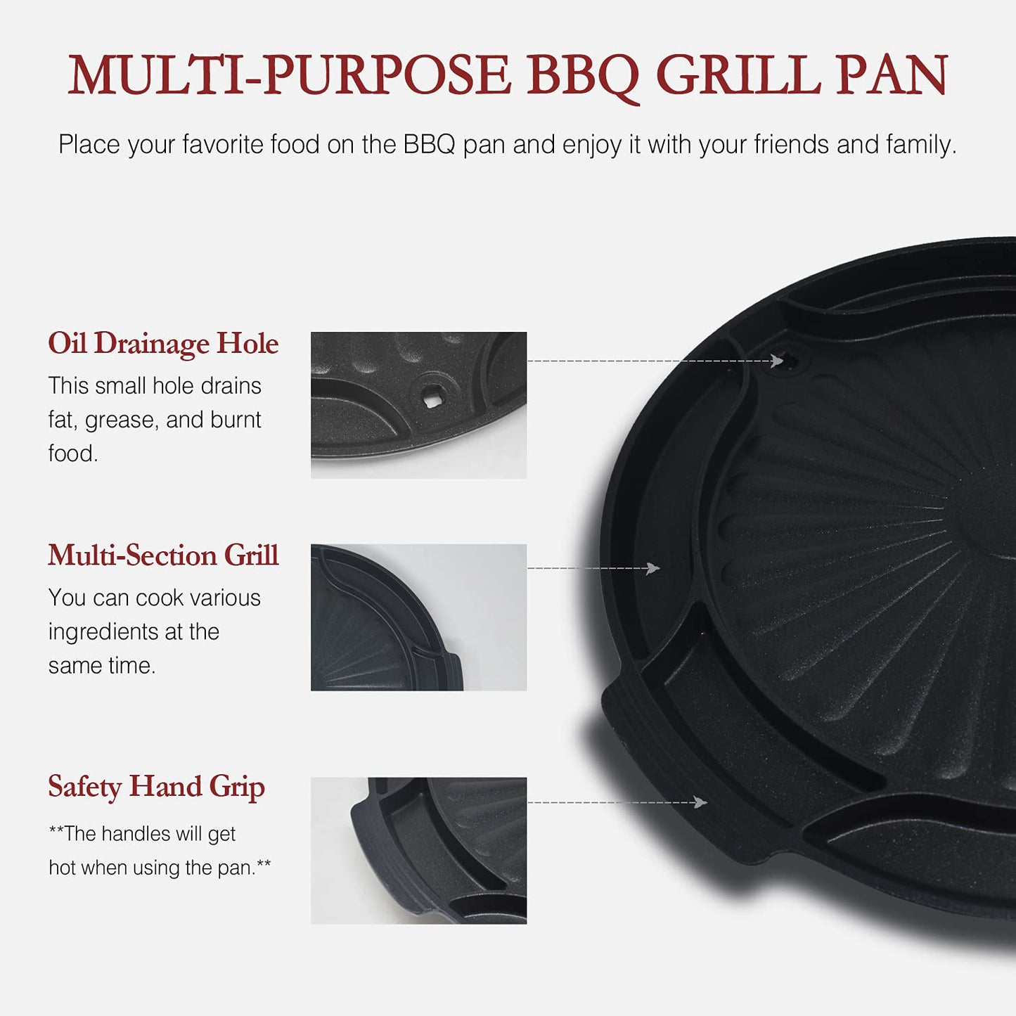 Master Grill Pan for Korean BBQ