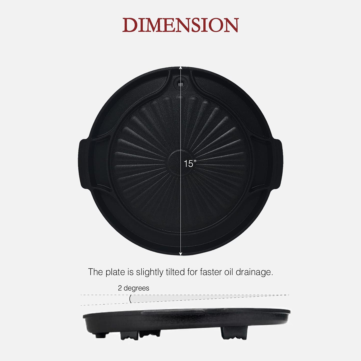 Master Grill Pan for Korean BBQ