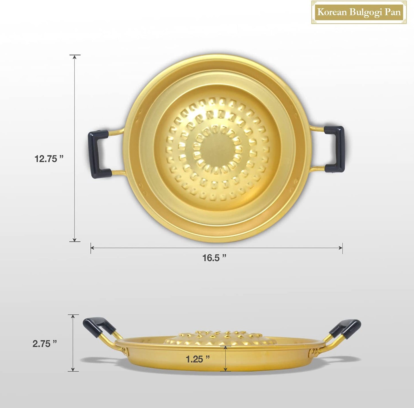 Bulgogi Tray Pan Grill Topper Pan