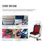 12-Volt Heated Car Seat Cushion with Intelligent Temperature Control Sensor