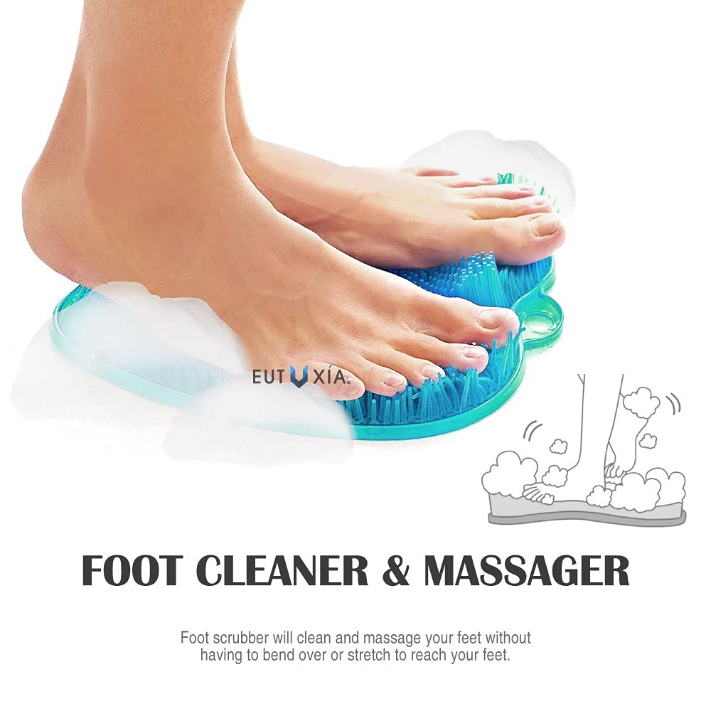 Shower Foot Scrubber Massager Cleaner