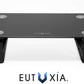 Type-S Mini Black Tempered Glass Monitor Stand