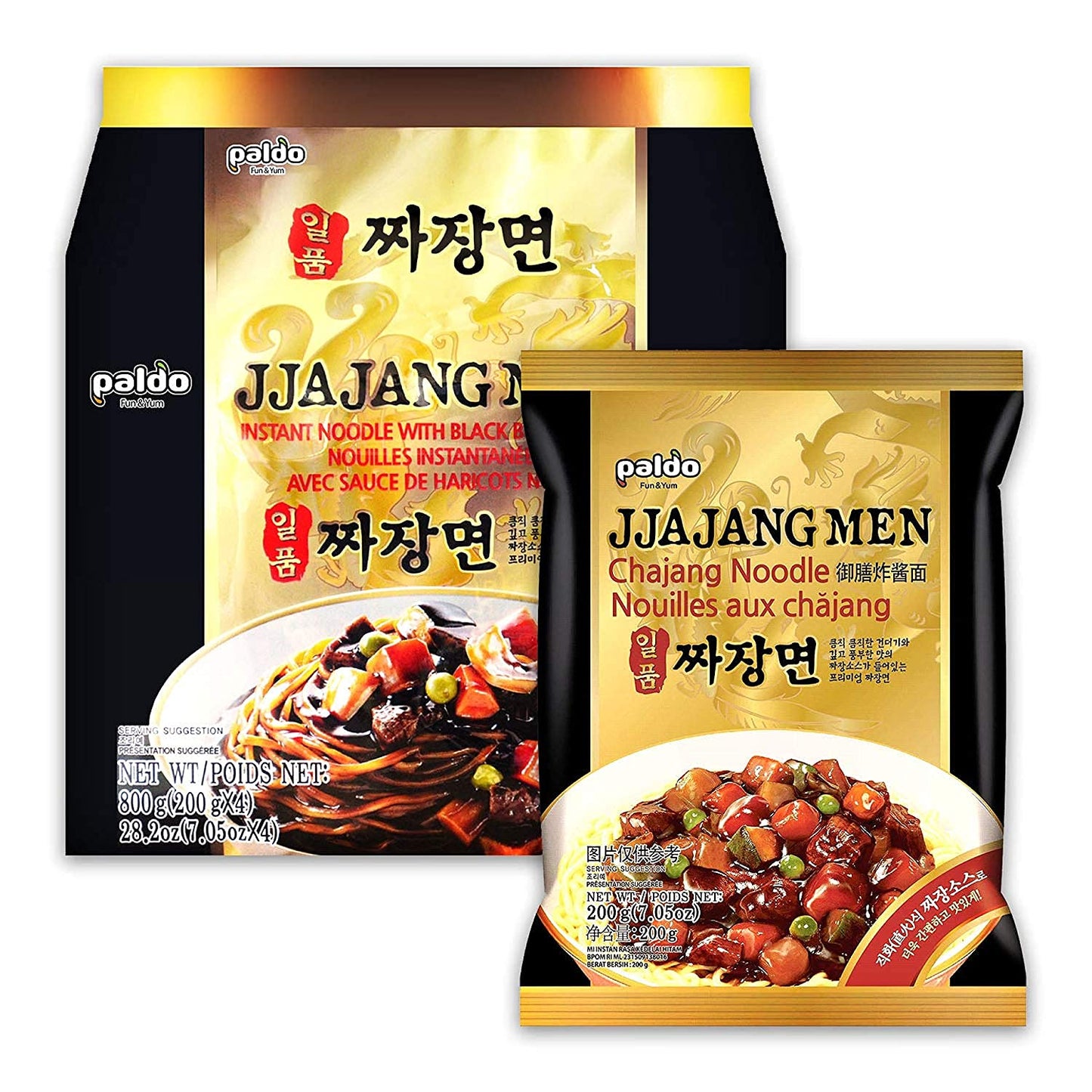 Ilpoom Jjajangmen Noodles 200g x 4