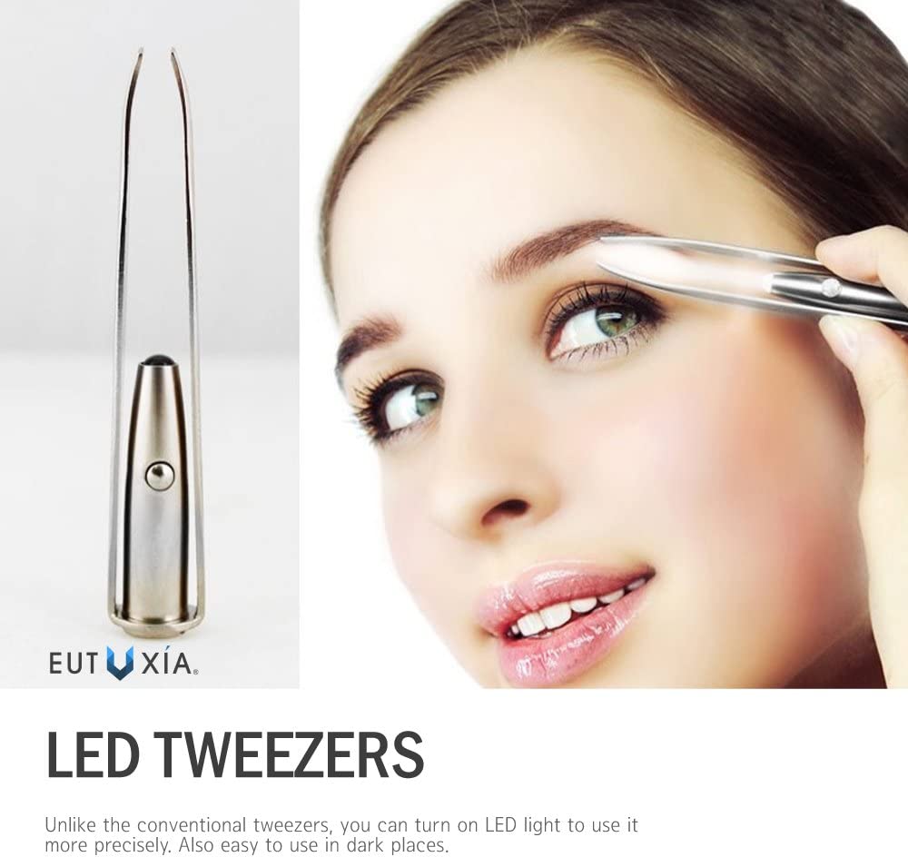 Tweezers with LED Light