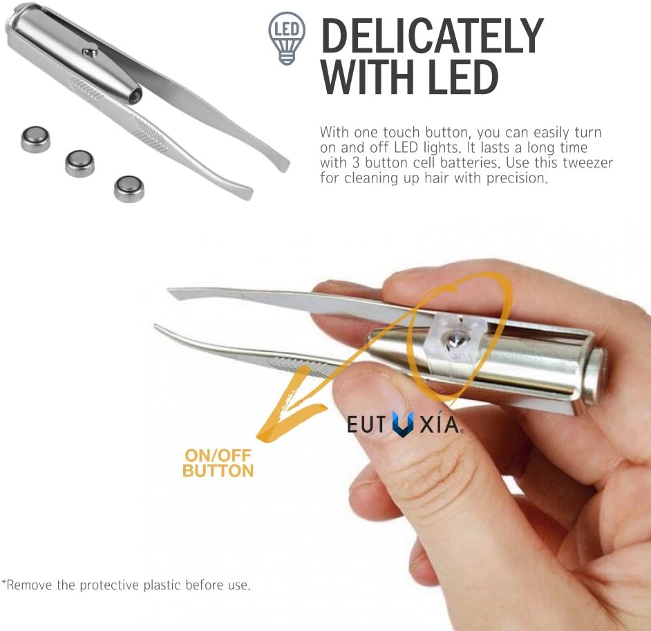 Tweezers with LED Light