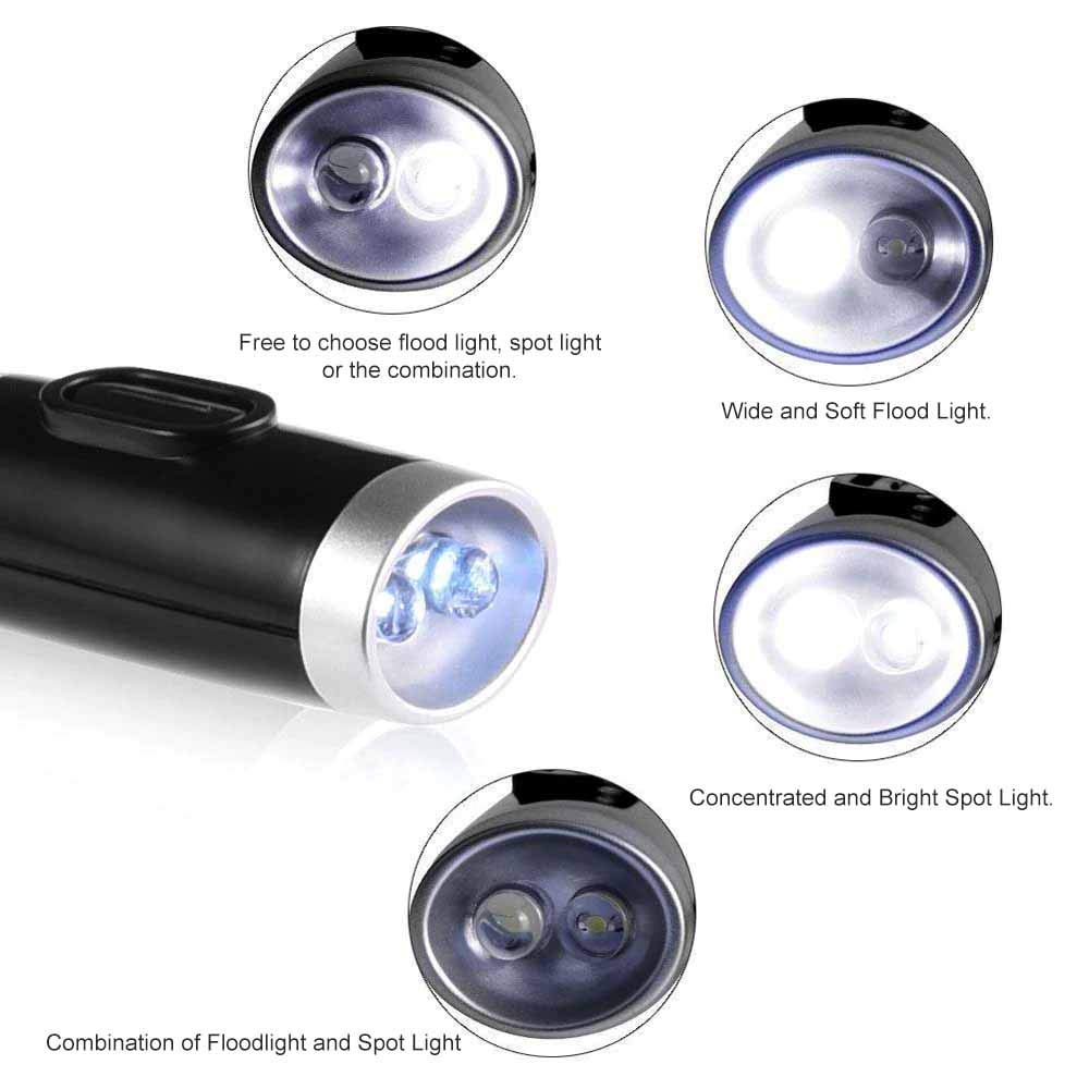 LED Hug Neck Book Light with Handsfree Flexible Arms