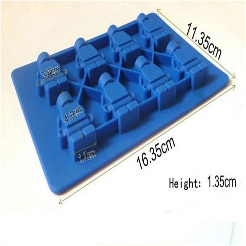 Silicone Molds Robot Ice cube Tray & Candy Chocolate Molds