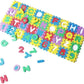 Eutuxia Alphabet Letters & Numbers Mini Puzzle Floor Play Mat [36 Pcs]