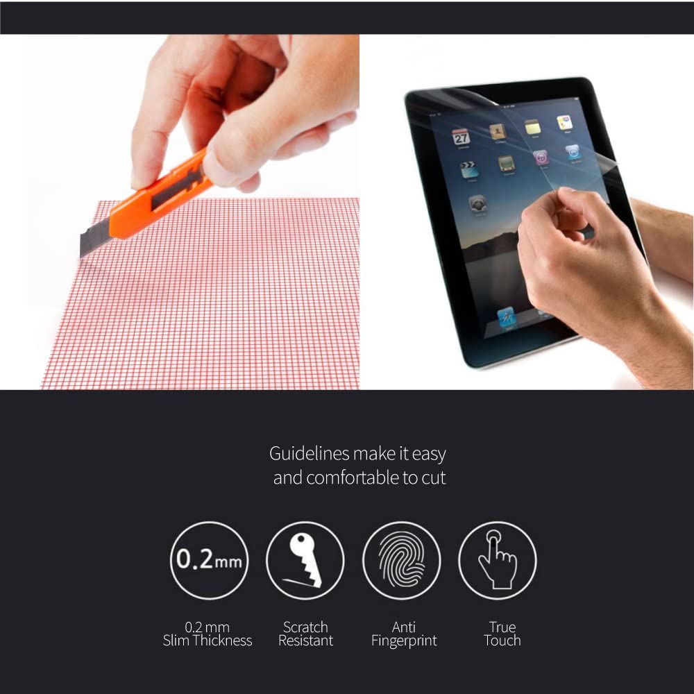 Universal Tablet Screen Protector w/ Grid