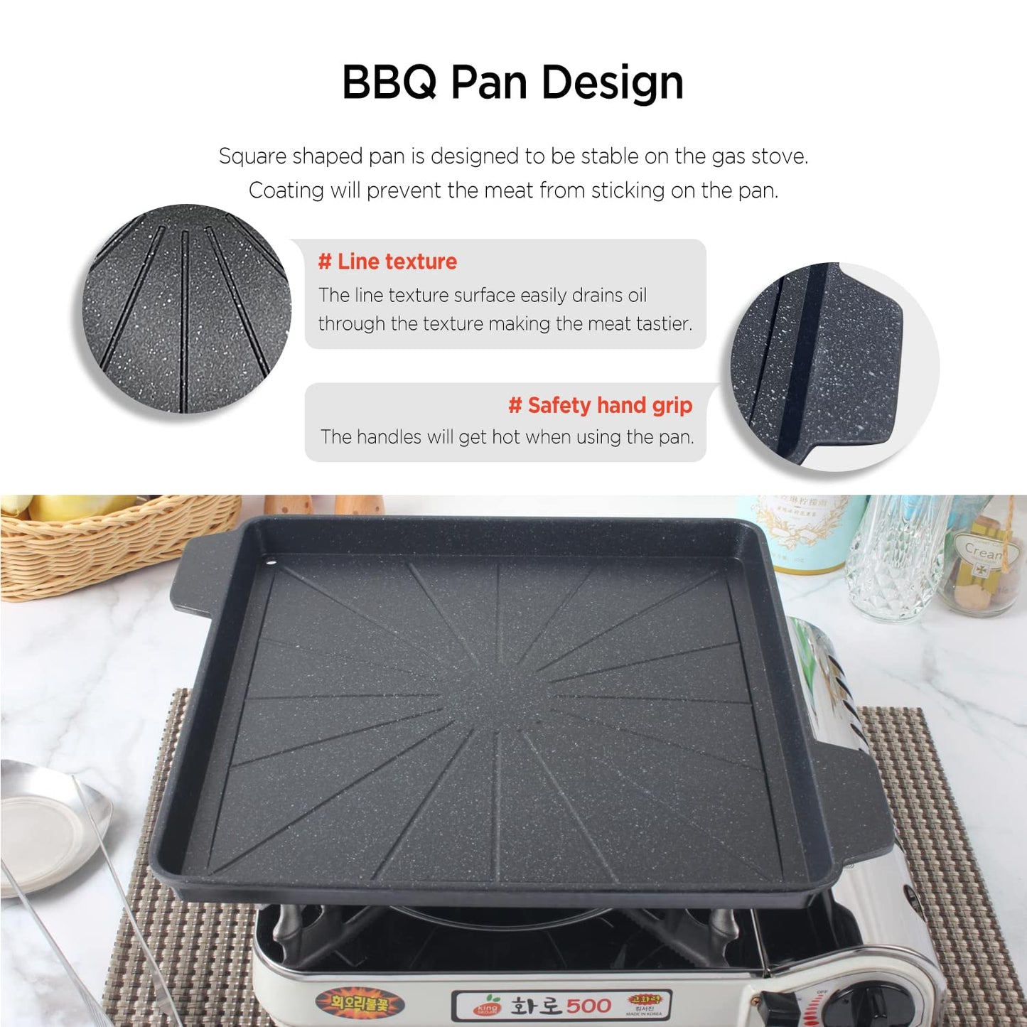 Stovetop Korean BBQ Master Grill Pan