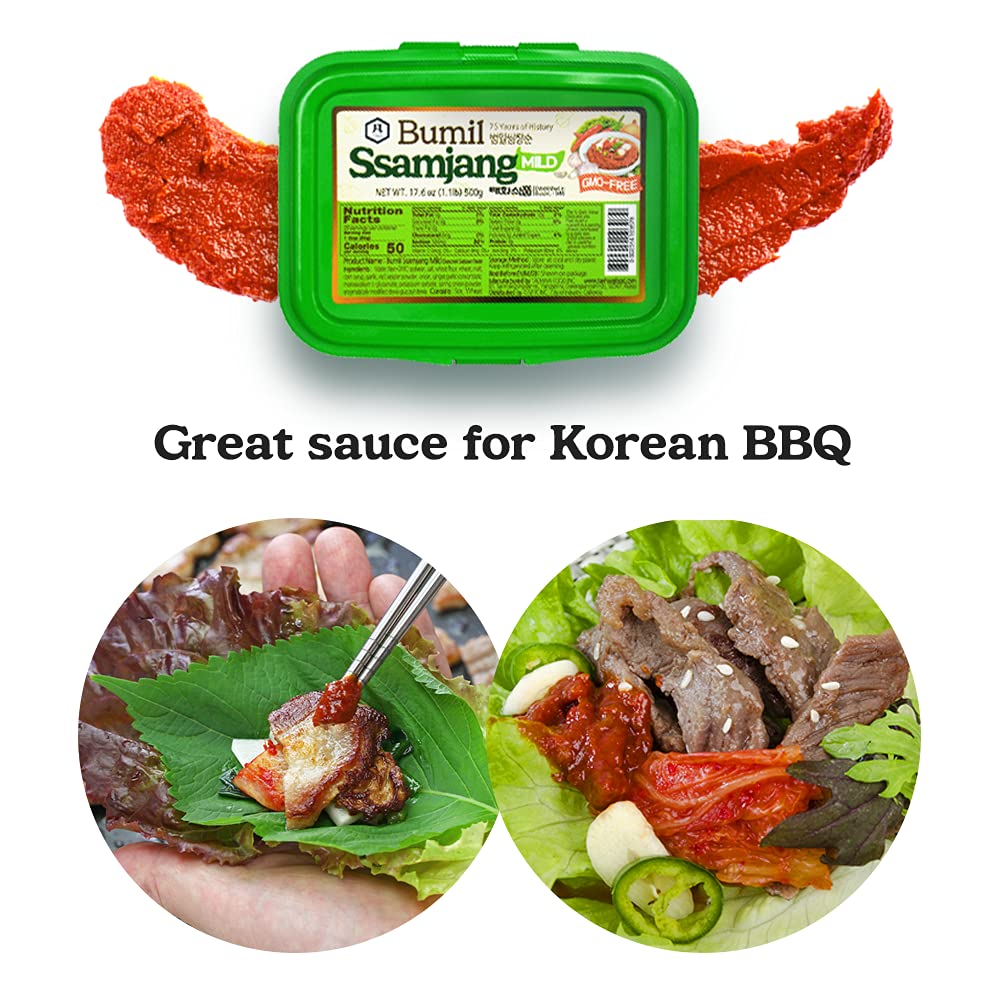 Ssamjang Mild Paste 1.1 Lb (17.6 Oz)