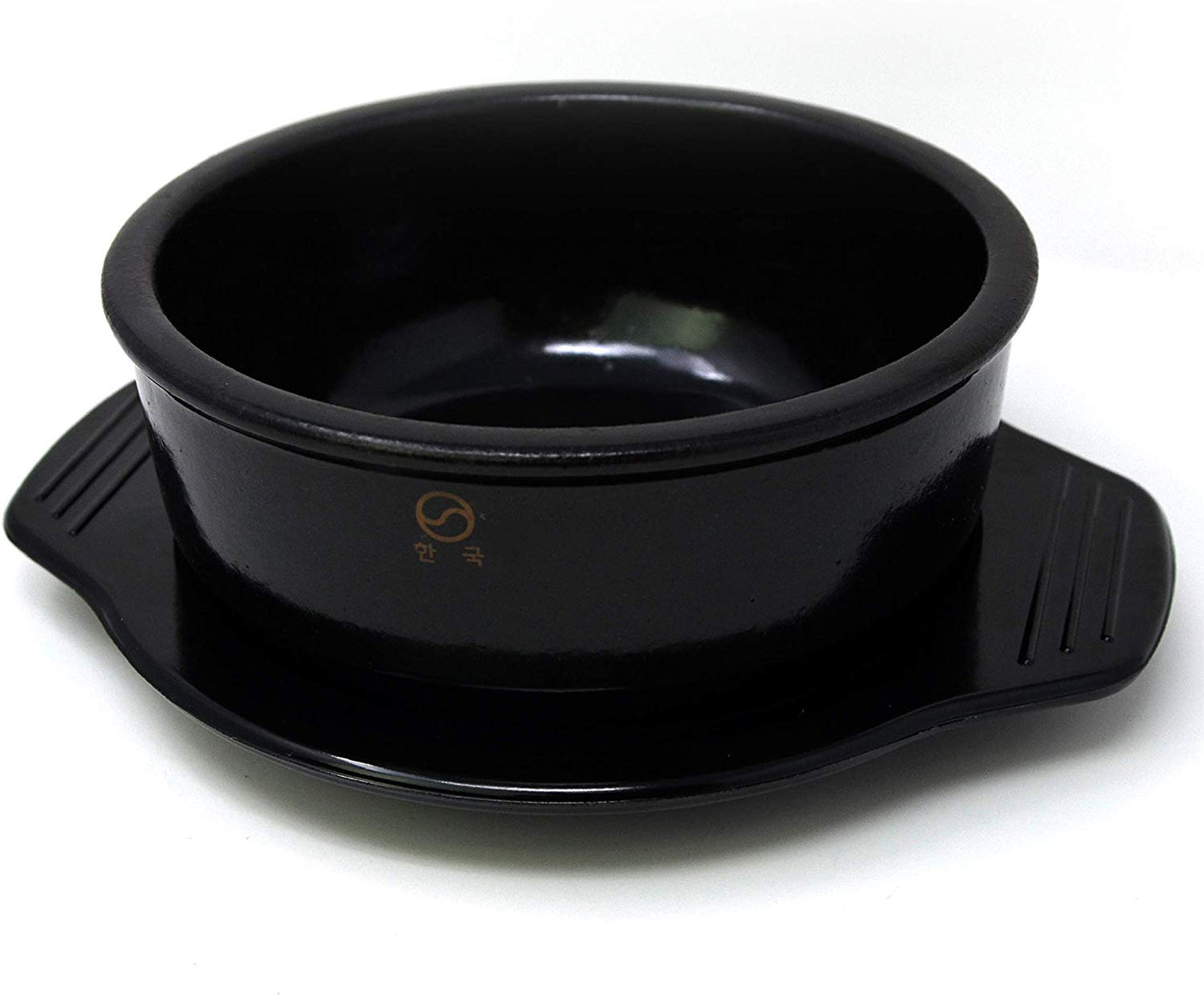 Dolsot Ttukbaegi Stone Bowl with Trivet Tray