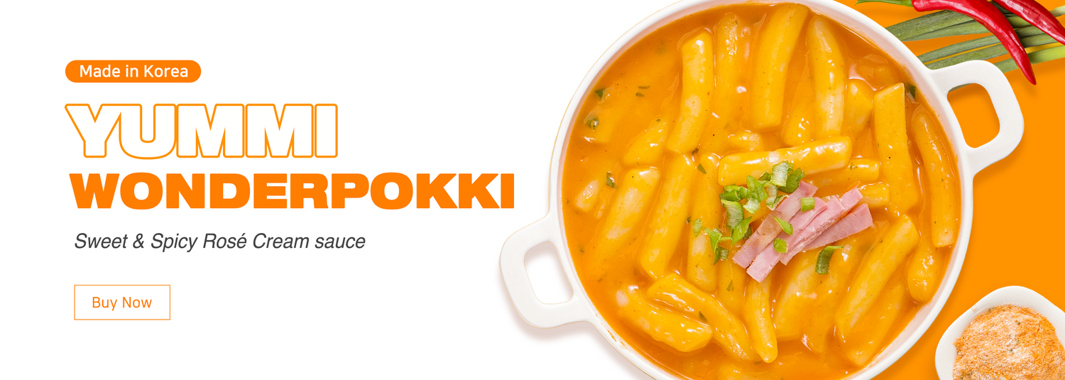 Yummy Wonderpokki - Sweet & Spicy Rose Cream Sauce - Buy Now