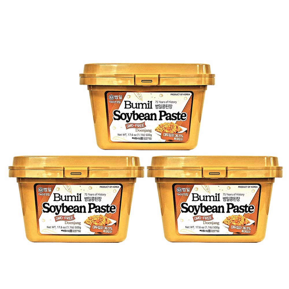 Soybean Paste 1.1 Lb (17.6 Oz) [3 Pack]