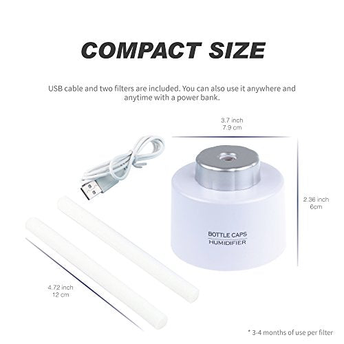 Universal USB Portable Humidifier [White]