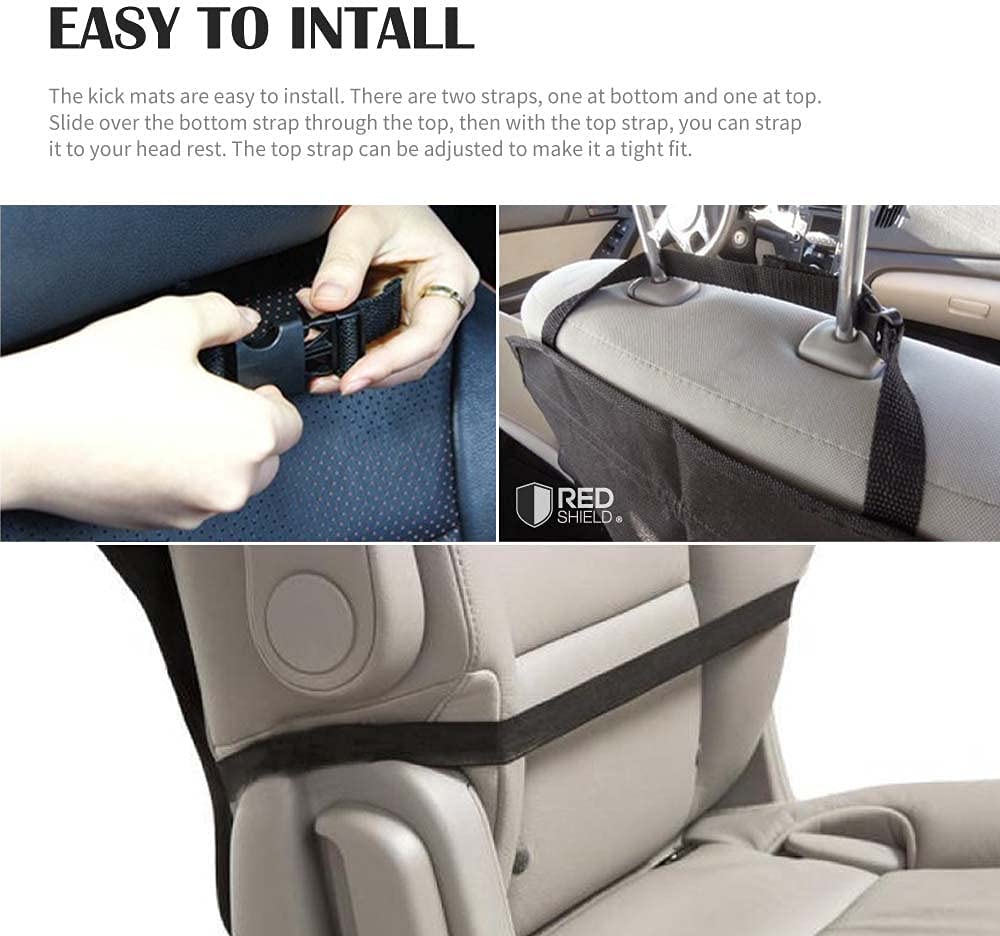 Kick Mats, Car Seat Protector Car Accessory - AGAccessorygeeks