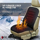 12-Volt Heated Car Seat Cushion with Intelligent Temperature Control Sensor