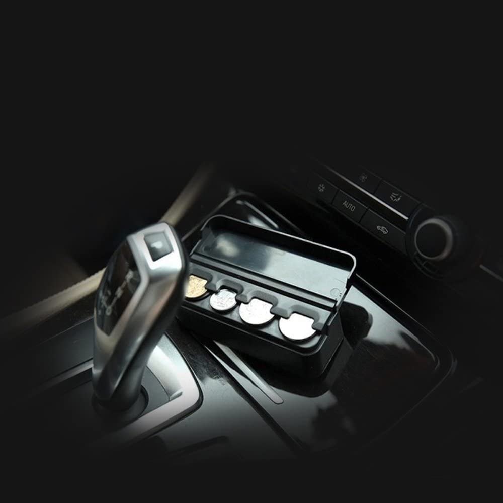 Coin Holder in Black [2 PK]