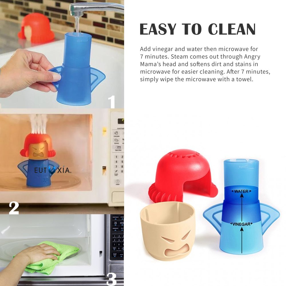 Microwave Cleaner & Cover Bundle