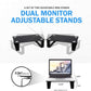 Type-S Mini Black Tempered Glass Monitor Stand