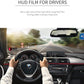 Universal Head Up Display HUD Reflective Windshield Film 7.5" [Pack of 2]