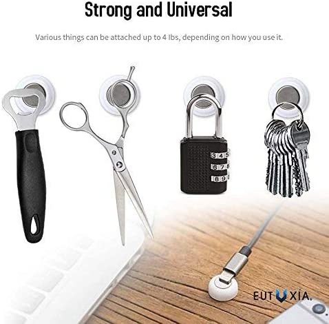 Magnetic Key Holder with Powerful Magnets [6 PK]