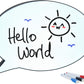 Cinematic Message Board