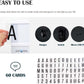 Cinema Light Box with Decorative 60 Letters, Numbers, Symbols [2 PK]