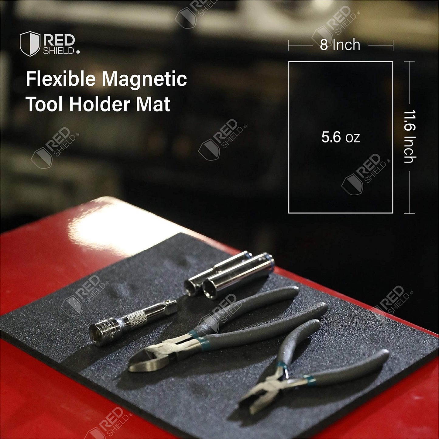 Flexible Magnetic Tool Holder Pad Set of 2