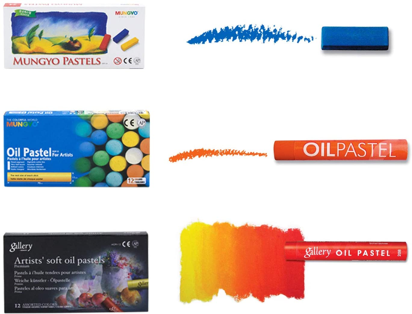 Gallery Soft Oil Pastels [Set of 48]