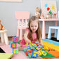 Eutuxia Alphabet Letters & Numbers Mini Puzzle Floor Play Mat [36 Pcs]