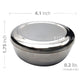 Korean Stainless Steel Rice Bowl + Lid [Set of 4]