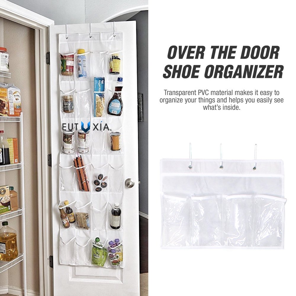 Over the Door 24 Pocket Hanging Rack [3 Pack]