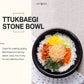 Dolsot Ttukbaegi Stone Bowl with Trivet Tray [Large]