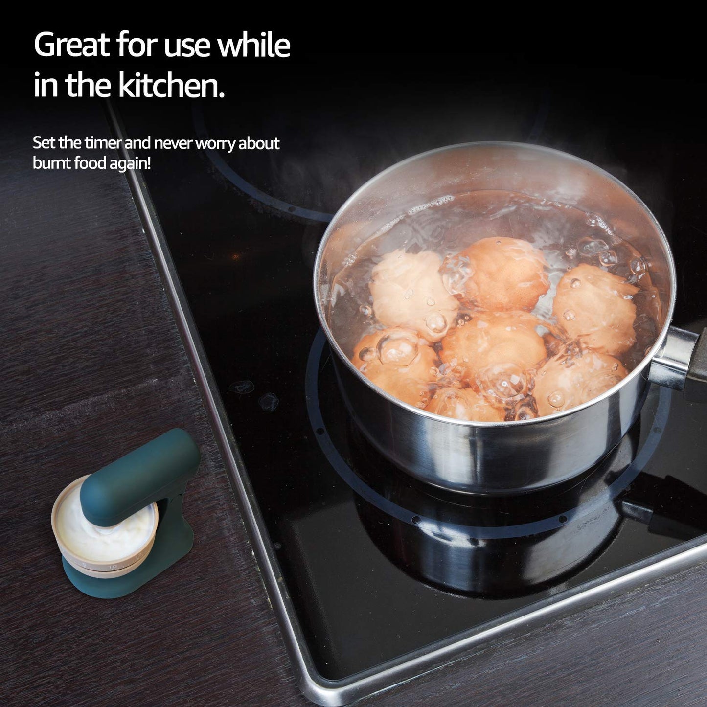 Kitchen Timer [Cream Frother Shaped]