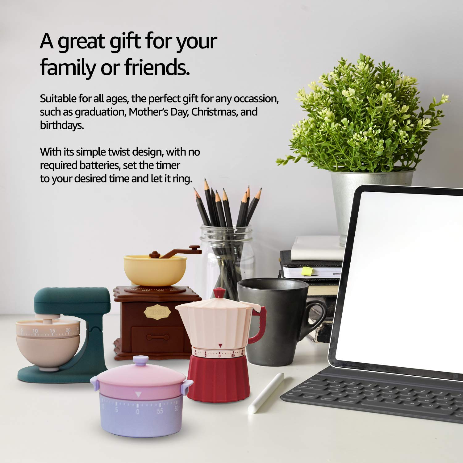 Kitchen Timer [Coffee Grinder Shaped] – AGAccessorygeeks